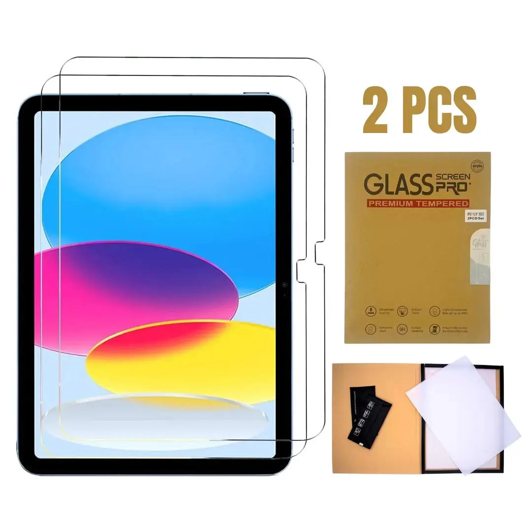 10.9-inch iPad 2022 Clear Tempered Glass(2in1)